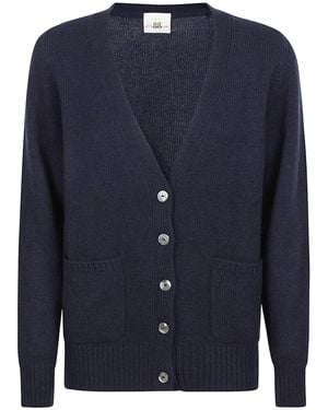 ELEVEN88 Cashmere Cardigan - Blue