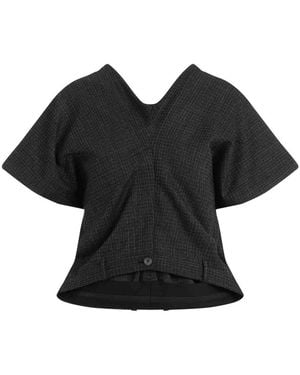 Balenciaga Tailored Top - Black