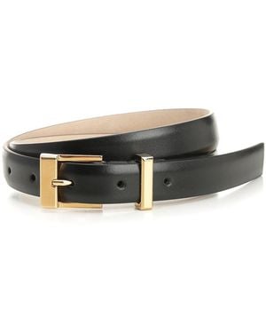 KHAITE Calfskin Belt - Black