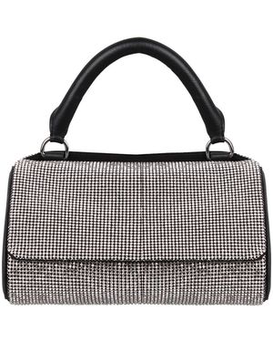 Kara Crush Mini Bag With Decoration - Gray