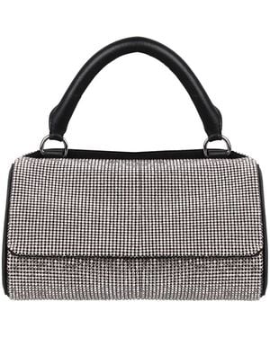 Kara Crush Mini Bag With Decoration - Grey