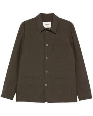 Altea 'Constantin Seersucker' Jacket - Green