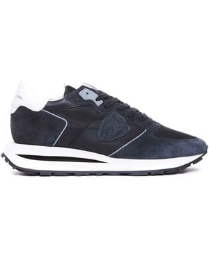 Philippe Model Tropez Haute Trainers - Blue