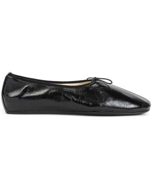 Phoebe Philo Ballerine Piatte Raccolte - Nero