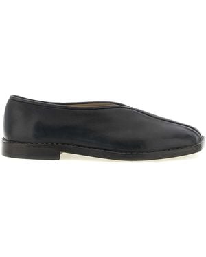 Lemaire Piped Slippers - Black