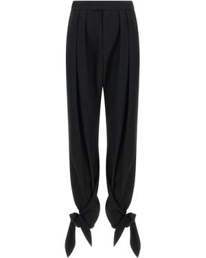 Chloé Knot Trousers - Black