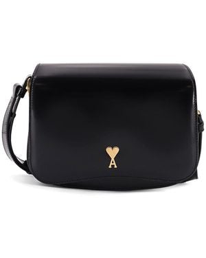 Ami Paris Borsa A Tracolla - Nero