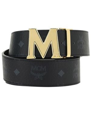 MCM Claus Reversbile Belt - Black