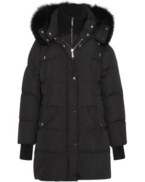 Moorer Wool Down Jacket - Black