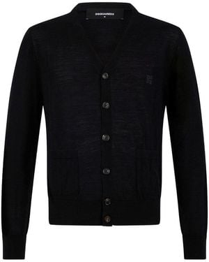DSquared² Suéter Cuello Redondo - Negro