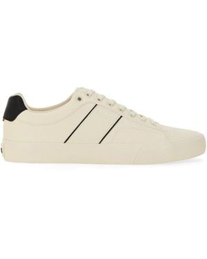 BOSS Leather Sneaker - White