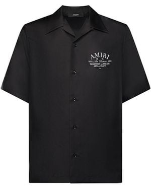 Amiri Shirts Silk - Black