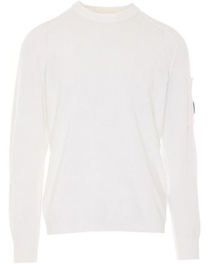 C.P. Company Gauze Jumper - White