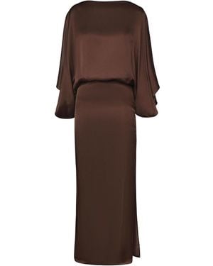 Nineminutes The Macha Midi Dress - Brown
