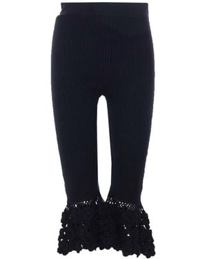 Ganni Capri Trousers - Blue