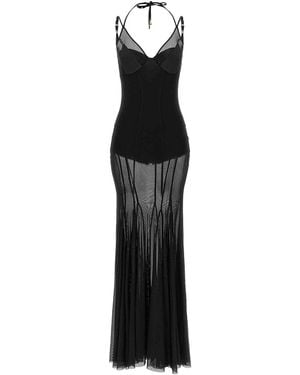 Elisabetta Franchi Carpet' Dress - Black