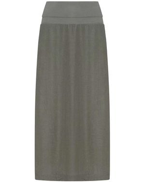 Transit Midi Skirt - Grey