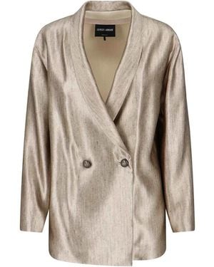 Giorgio Armani Blazer Doppiopetto - Natural