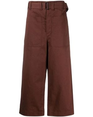 Lemaire Frontal Pockets Button Closure 77 - Brown