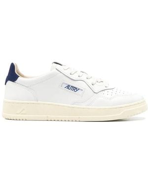 Autry Medalist Low - White