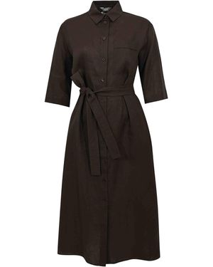 MM6 by Maison Margiela Mmltabella Shirt Dress - Black