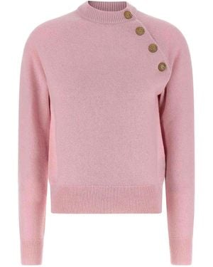 Balmain Cashmere Jumper - Pink