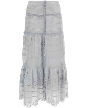 Isabel Marant Langer Rock - Grau