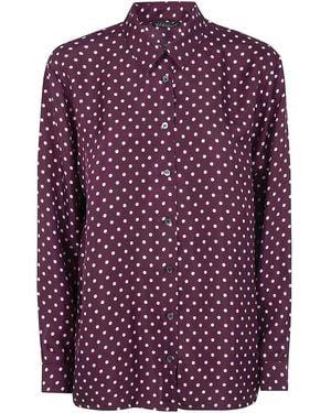Laura Urbinati Oversized Shirt - Purple