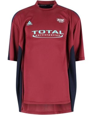 Martine Rose Football T-Shirt - Red