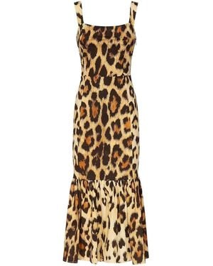 Alberto Audenino Musa Midi Dress - Metallic