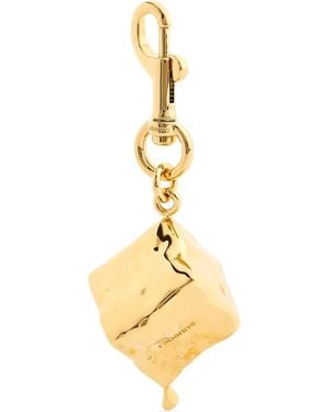 Rabanne Cube Pendant - Metallic