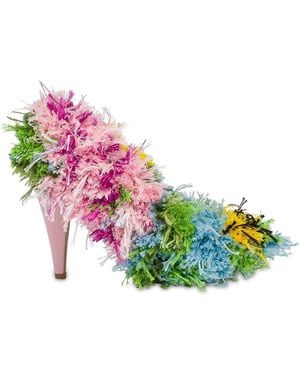 Moschino Flower Power Pump - Pink