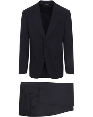 Tom Ford Wool Suit - Blue