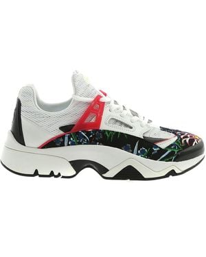 KENZO Sonic Low Top Trainers - Black