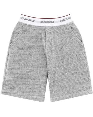 DSquared² Oversize Fit Shorts - Gray