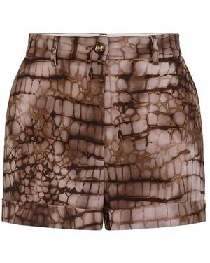 Elisabetta Franchi Shorts - Brown