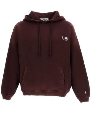 Golden Goose Oversized Wine Sweatshirt - Purple
