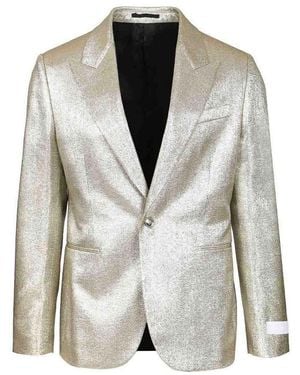 Versace Lurex Evening Blazer - Metallic