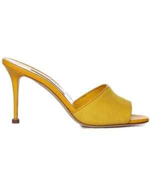Manolo Blahnik Sabot Larache - Giallo