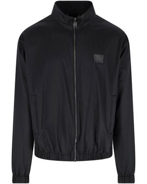Dolce & Gabbana Lightweight Nylon Jacket - Black