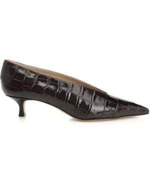 Le Monde Beryl Babouche Kitten Shoe - Brown