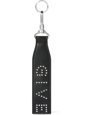 Givenchy Logo Leather Key Ring - White