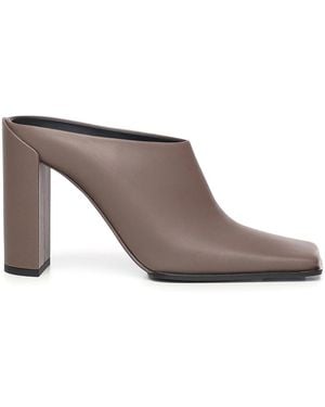 Alaïa Square Mule - Brown