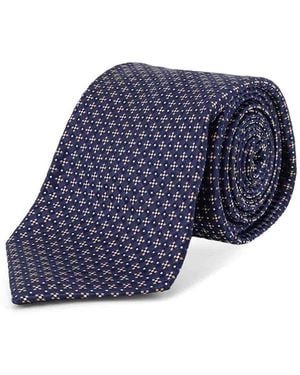 Kiton Silk Tie - Blue