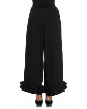 Vivetta Palazzo Trousers - Black