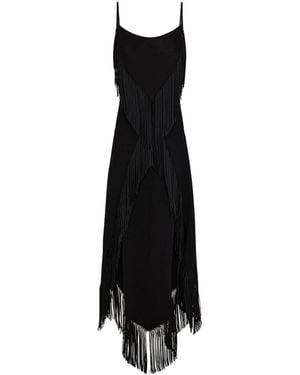 Rabanne Long Dress - Black