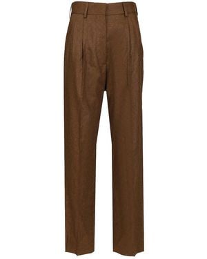 Blazé Milano Renard Fox Pants - Brown