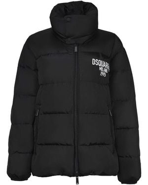 DSquared² Jacket Made Of Nylon - Black
