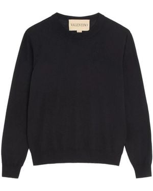 Valentino Garavani Vlogo Signature Jersey - Blue