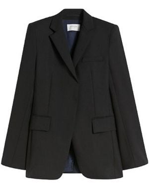 Sportmax Ranghi Stretch Wool Jacket By - Black